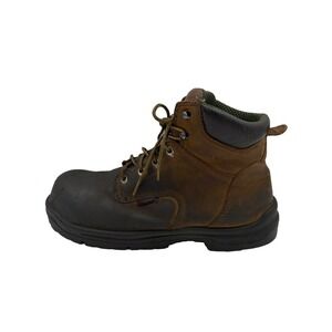 Red Wing King Safety Toe Work Boots Mens 11 Wide EE Brown Leather Waterproof EH